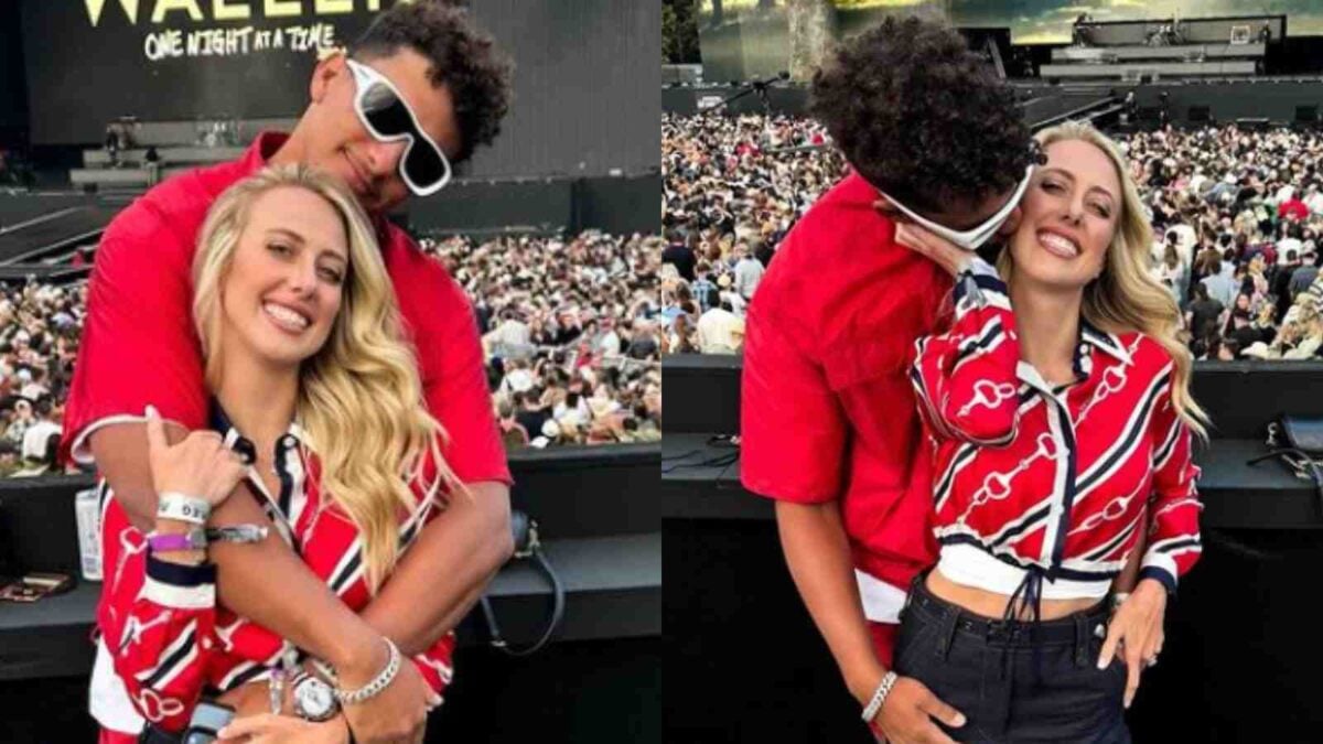 Patrick Mahomes has a subtle reaction to seeing countryman Frances Tiafoe lose to Carlos Alcaraz at Wimbledon