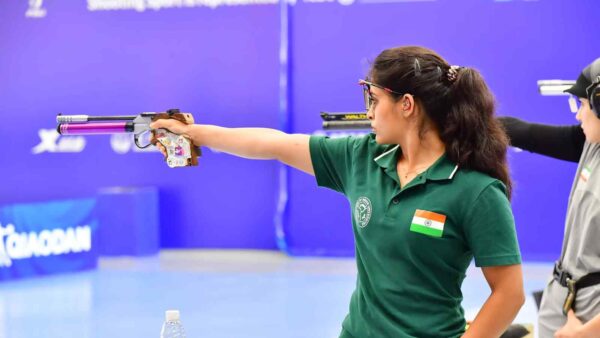 Manu Bhaker will compete in the women’s 10m air pistol and the women’s 25m pistol