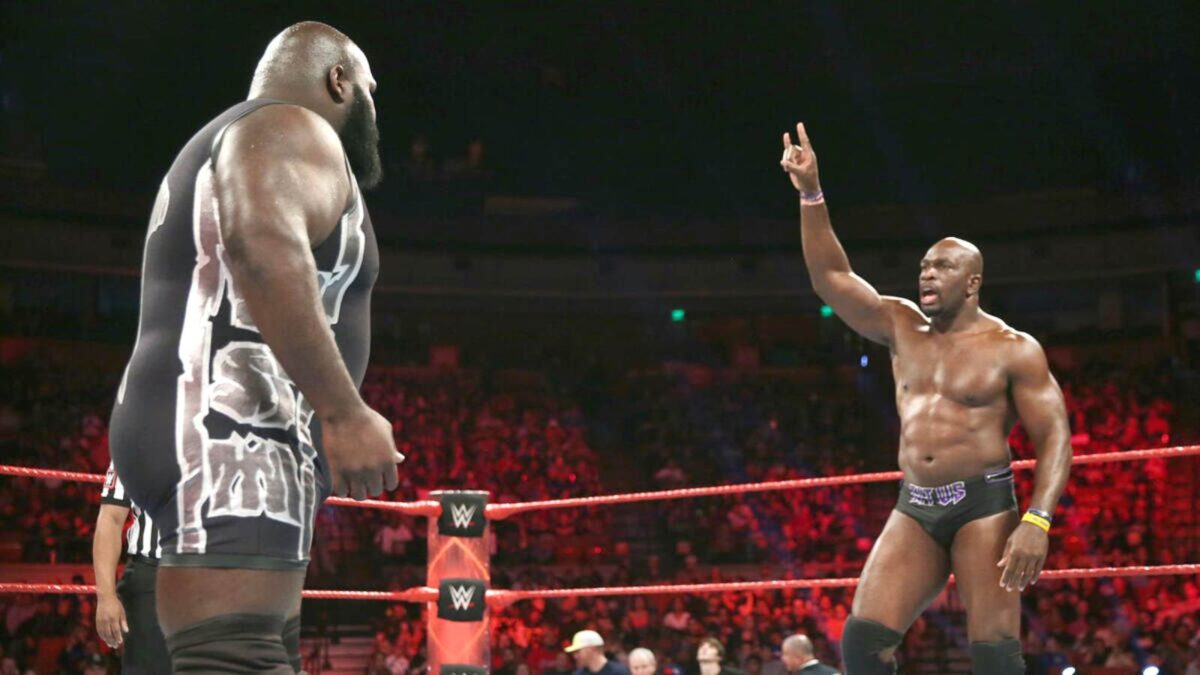 Mark Henry and Titus O'Neil 