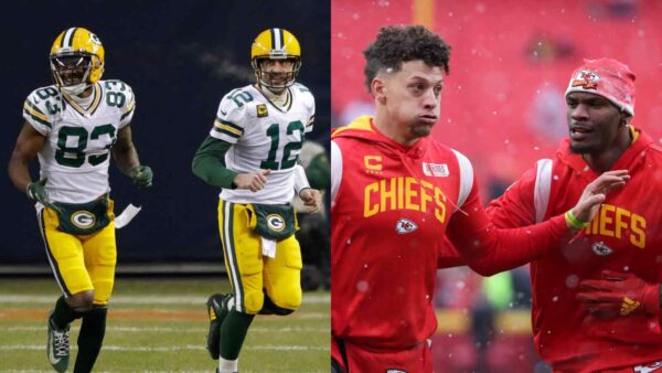 Marquez Valdes-Scantling Aaron Rodgers Patrick Mahomes