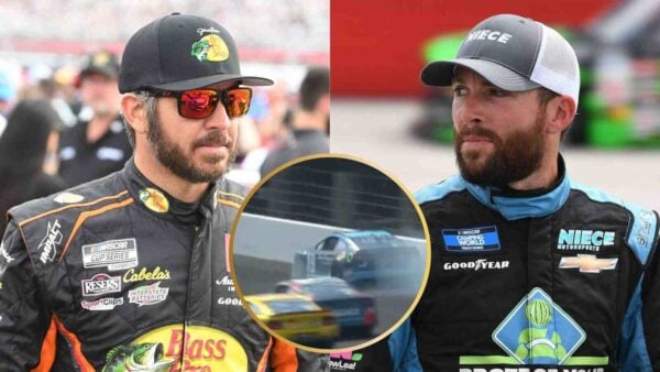 Martin Truex Jr. and Ross Chastain