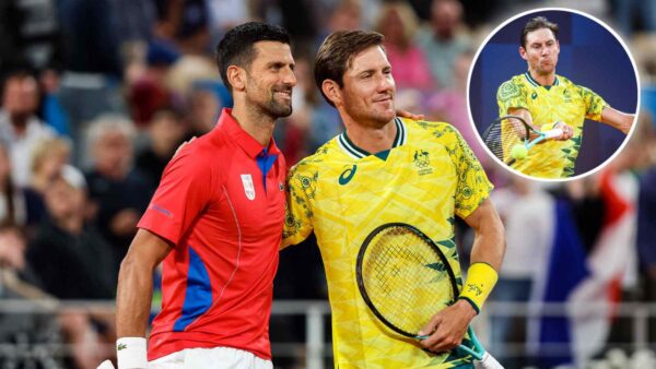 Novak Djokovic defeated Matthew Ebden at the Paris Olympics