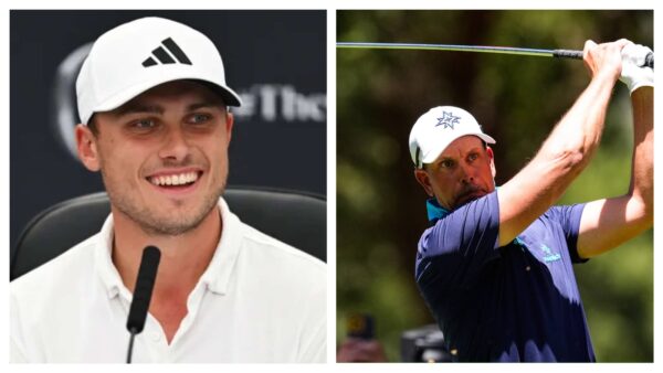 Ludvig Aberg and Henrik Stenson