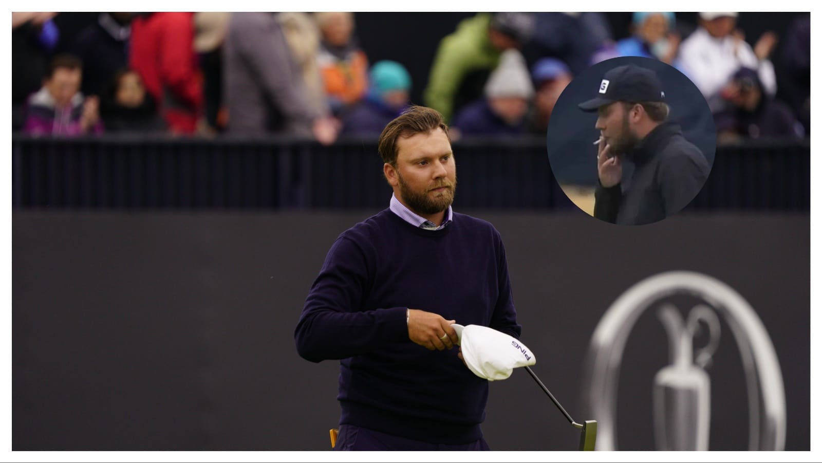 Watch: Daniel Brown smoking darts at Royal Troon during Open Championship Round 3