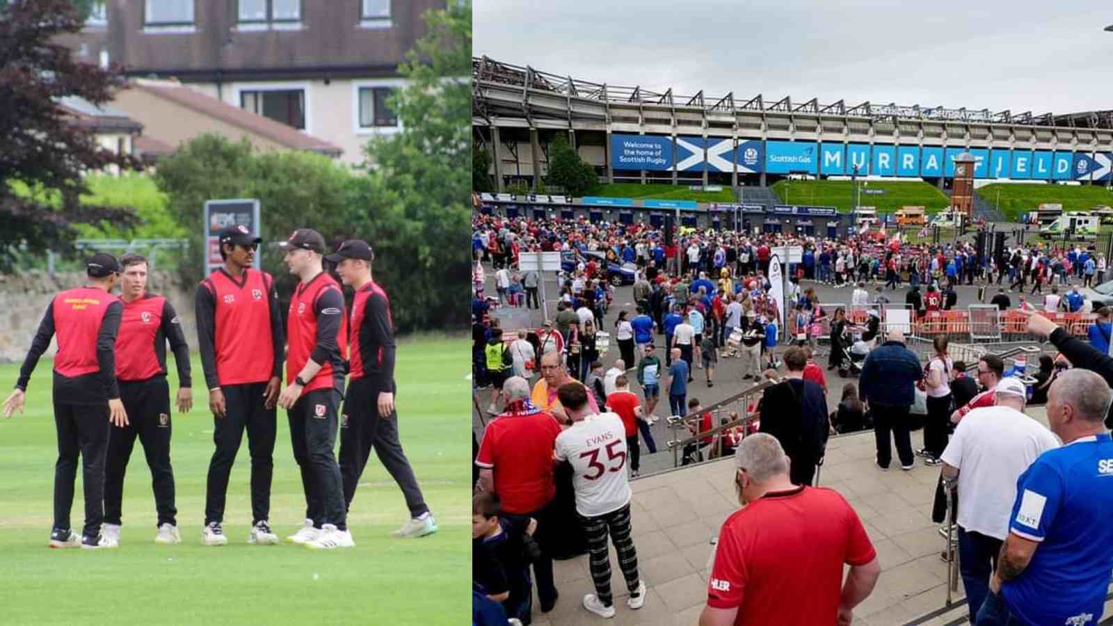 Cricket match called off in Edinburgh over ‘racial and homophobic’ slurs from football fans