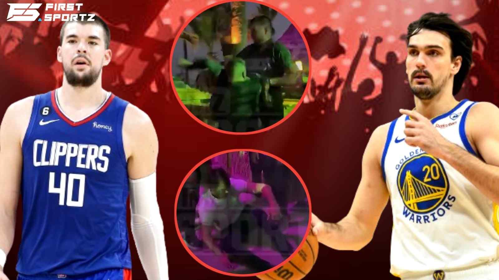 “How drunk do you have to be” – NBA 7-foot monsters Ivica Zubac and Dario Saric get into bar fight after Olympics qualifier defeat; fans react