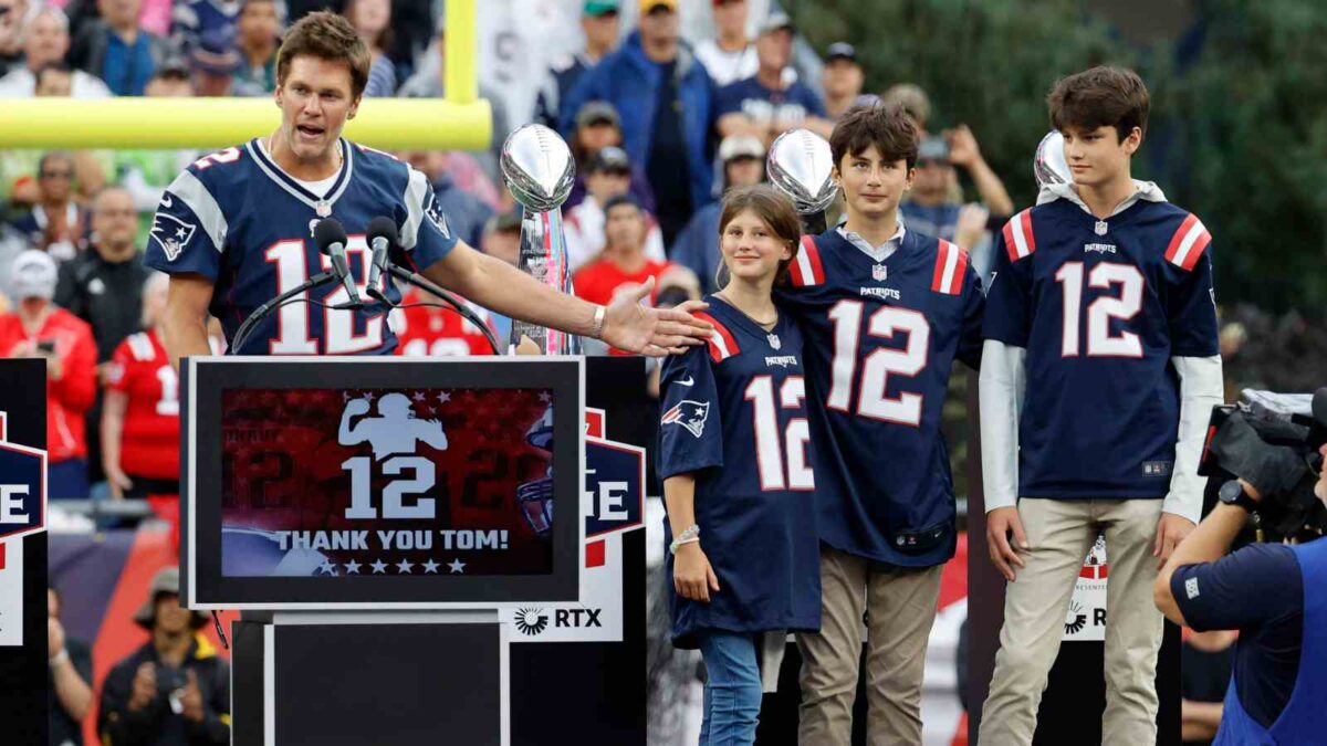 NFL GOAT Tom Brady has prioritized his time with his children amidst broadcasting career