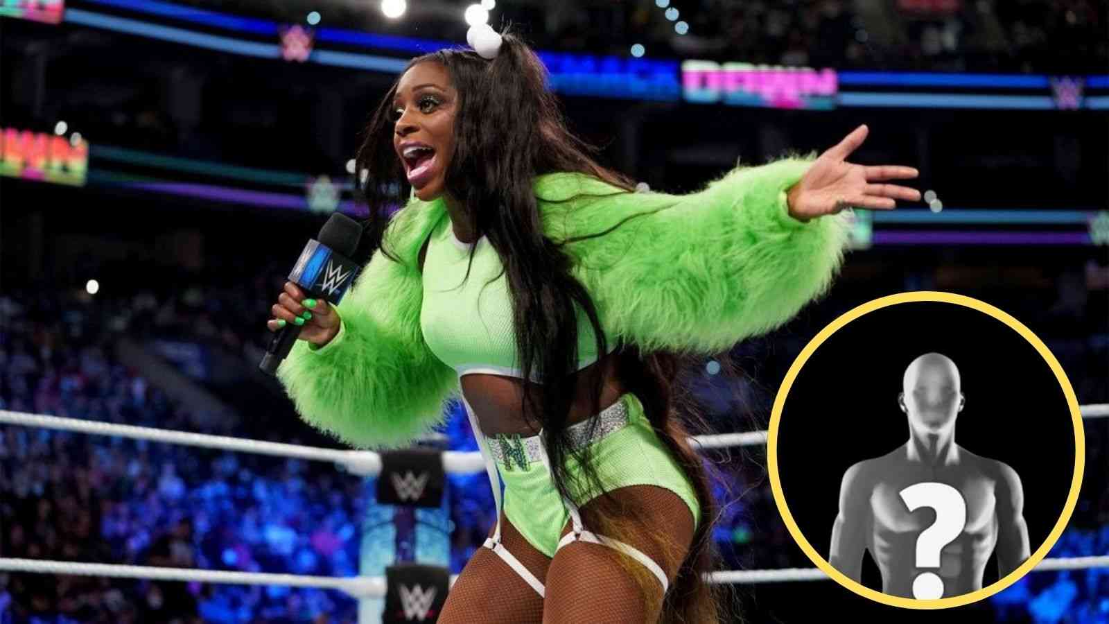 Naomi asks 28-year-old star to behave after a LUSTFUL reaction to her special ring gear 