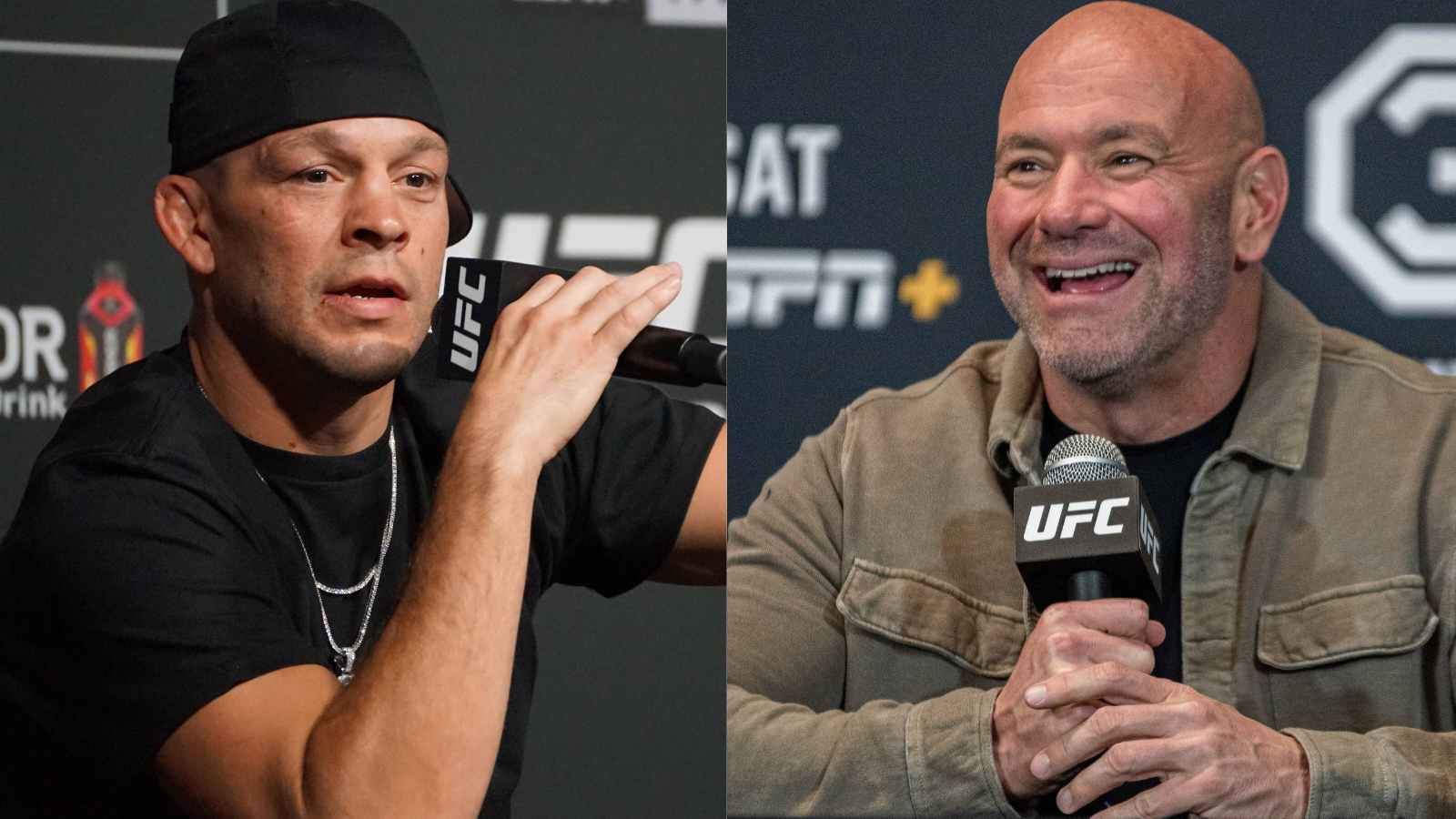 Nate Diaz recalls HILARIOUS elevator story with Dana White after eating marijuana edibles