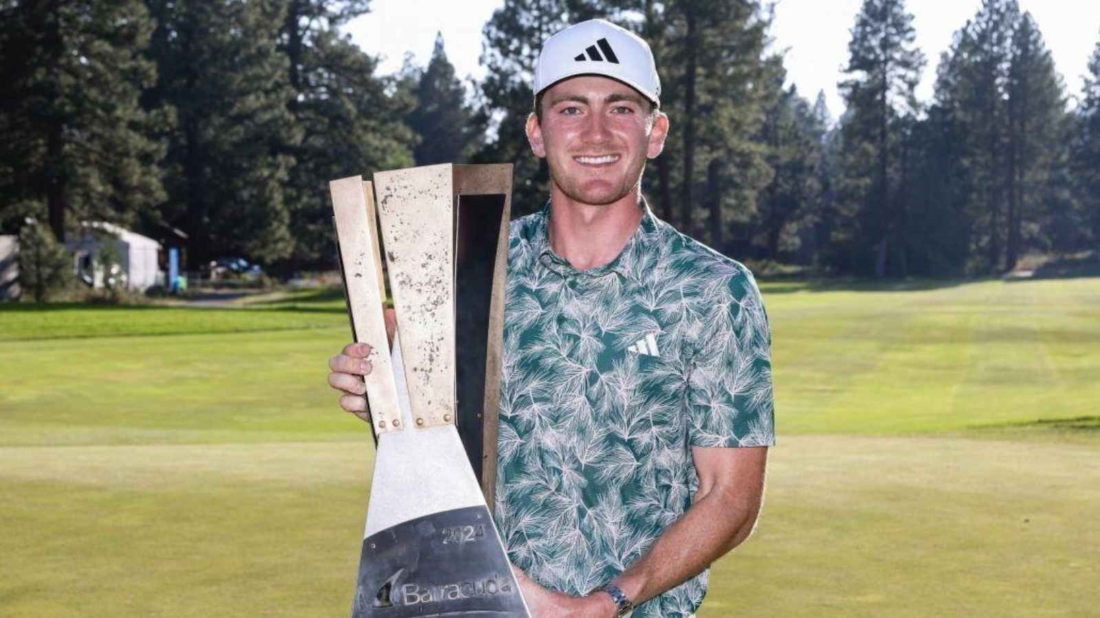 “They’re the reason that I’m here” Nick Dunlap THANKED his team after winning the Barracuda Championship