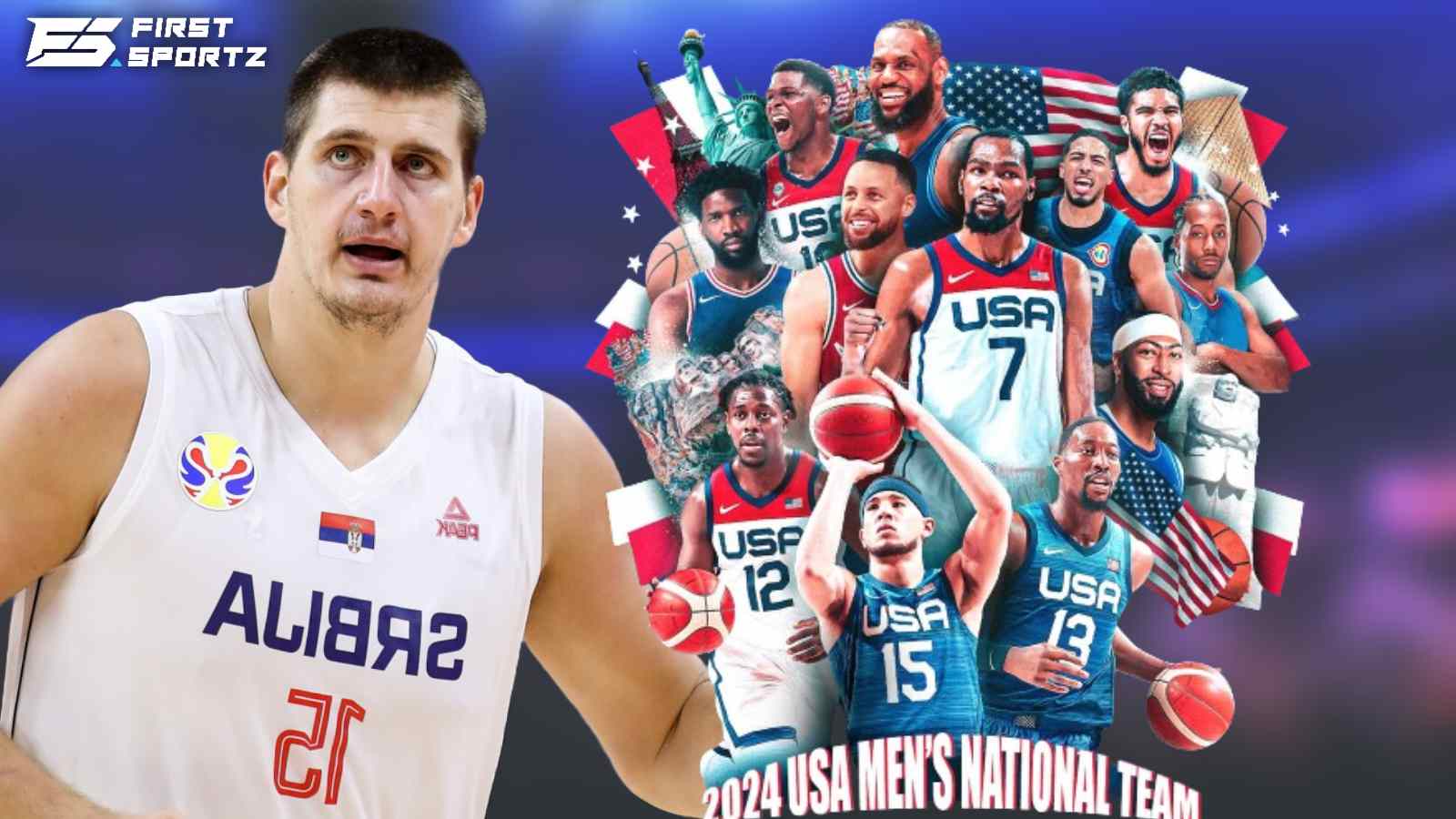 Phenomenal stat from Team USA vs Serbia at Paris Olympics shows importance of Nikola Jokic