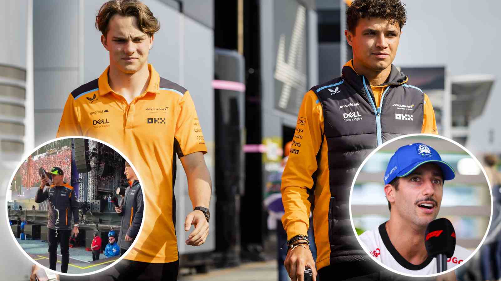 WATCH: Oscar Piastri follows Daniel Ricciardo’s ‘shoey’ tradition with Lando Norris after British GP