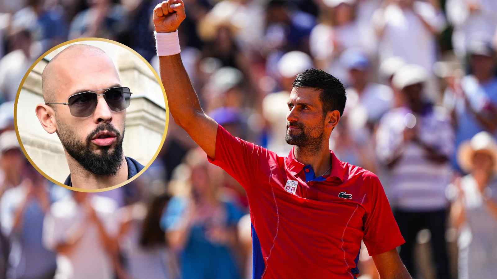 “Goat of unforced errors” – Novak Djokovic gets called out on social media for following Andrew Tate