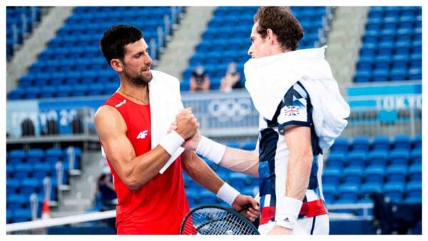 Novak Djokovic and Andy Murray