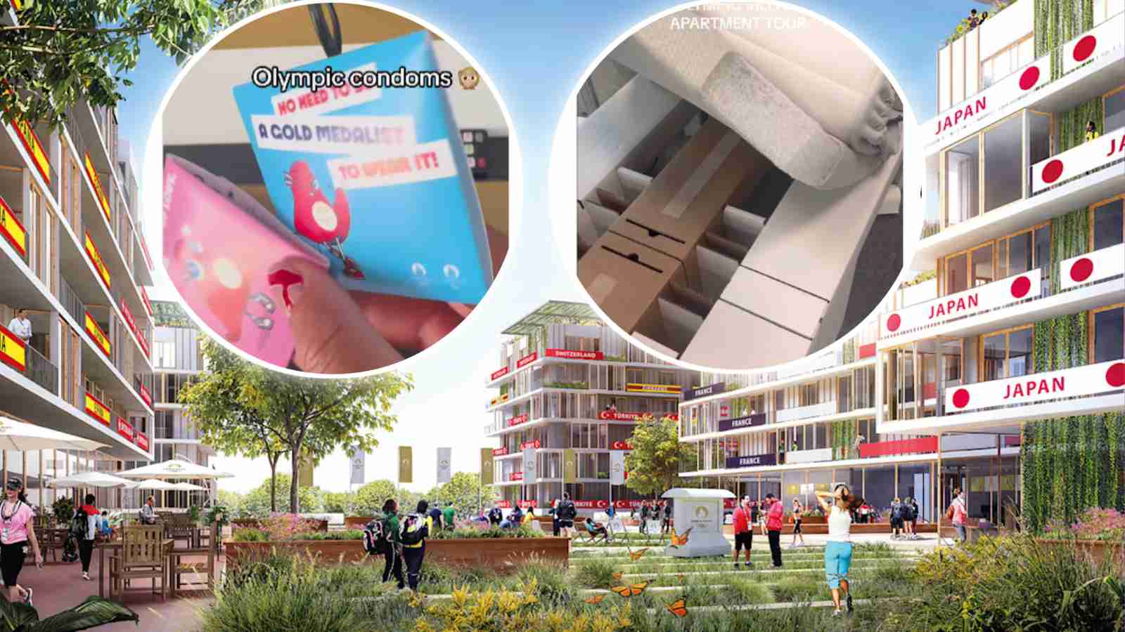 Free condoms, cardboard beds, flip-phones, and more: Sneak Peek into 2024 Paris Olympics village for athletes