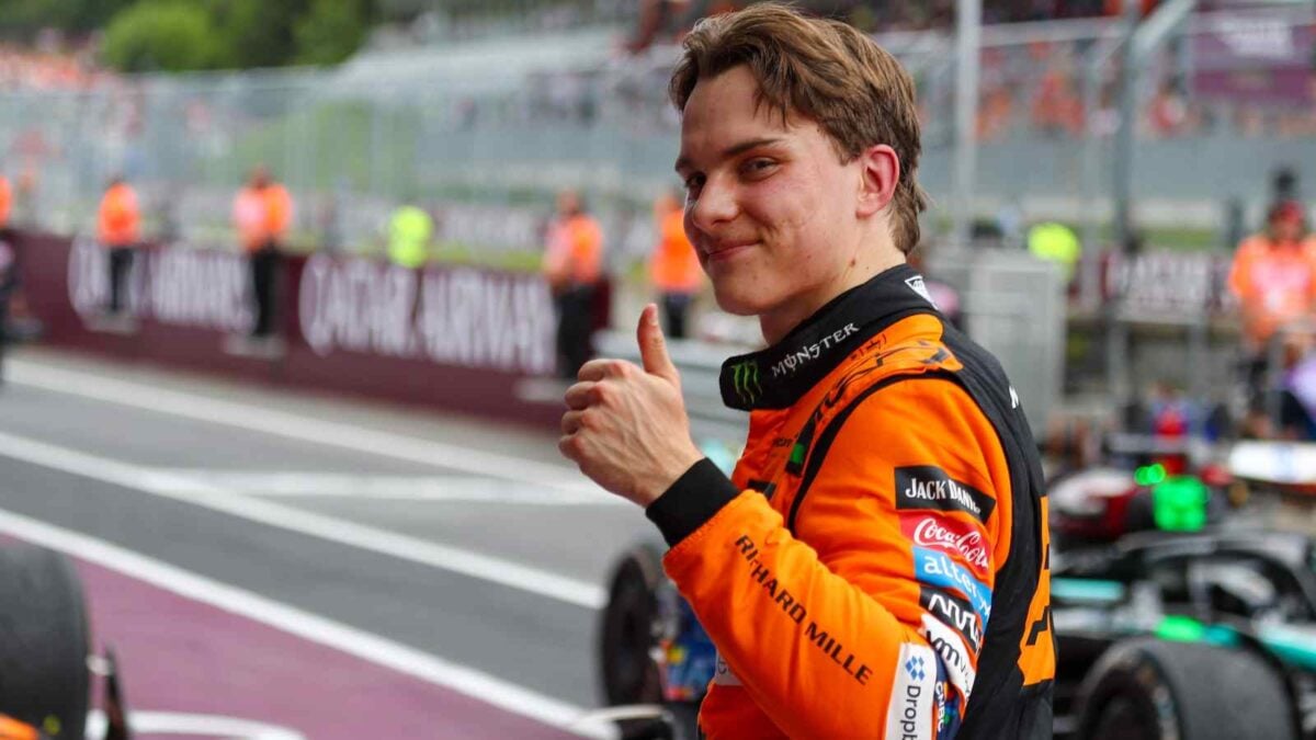 Oscar Piastri admite que no se puede descartar a Max Verstappen a pesar de la penalización de 10 puestos