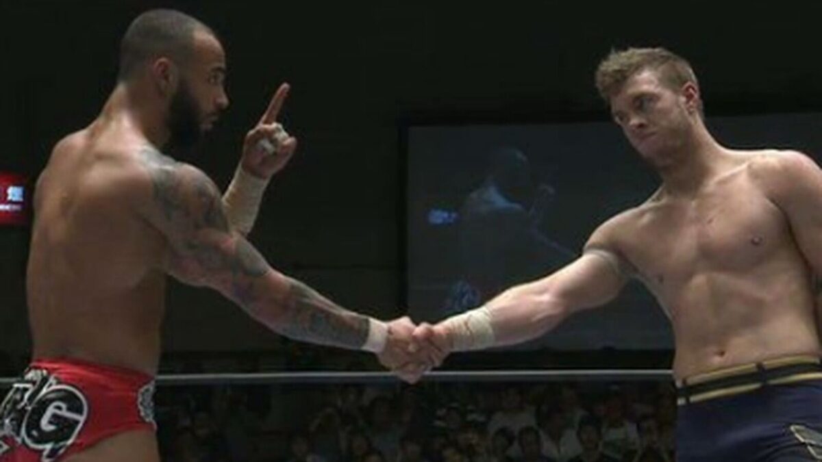 Ricochet and Will Ospreay