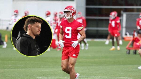 Patrick Mahomes has laid down the ‘law’ to Louis Rees-Zammit ahead of the Chiefs’ pursuit of three-peat: "There's not much time"