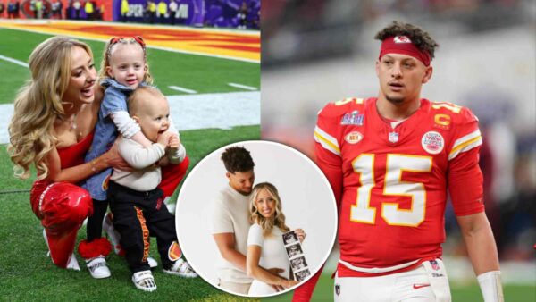 Patrick Mahomes has a two-word message after wife Brittany Mahomes's third pregnancy