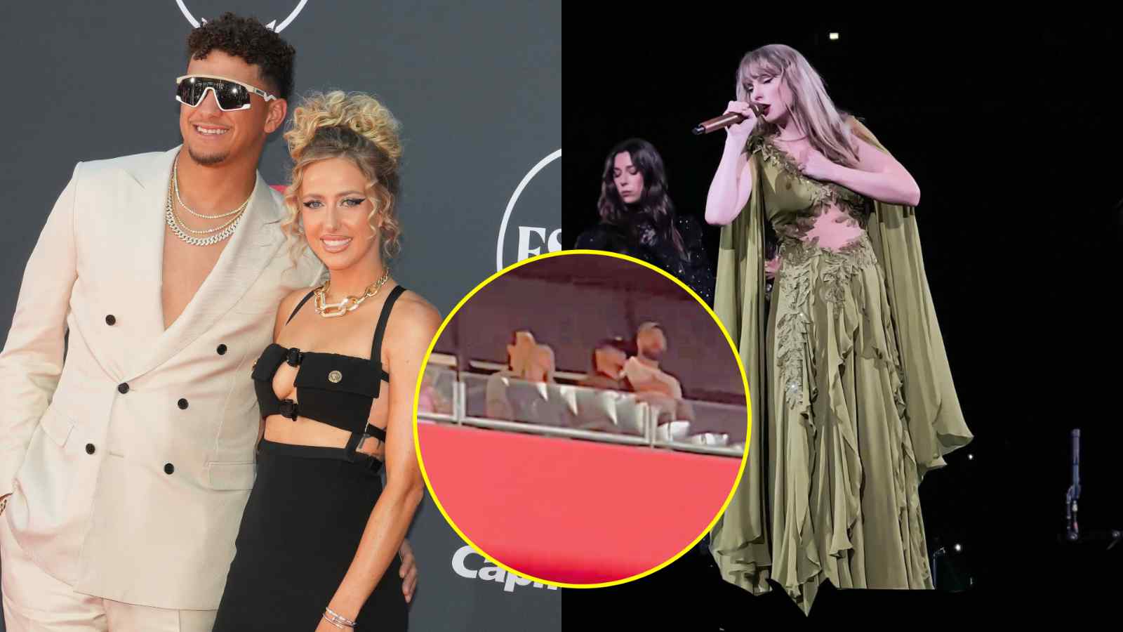 WATCH: ‘PDA-bound’ Brittany Mahomes can’t keep her hands off Patrick Mahomes as they groove on Taylor Swift’s ‘Lover’ during Eras Tour in Amsterdam