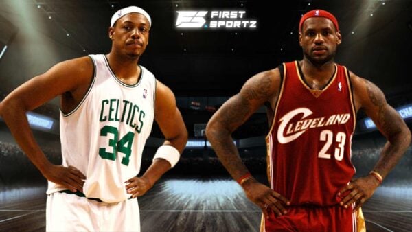 Paul Pierce and LeBron James