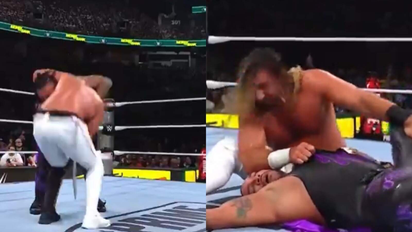 WATCH: “Damn he botches a lot”- WWE Universe goes wild after major botch by Damian Priest sparks major controversy in title match at Money in the Bank