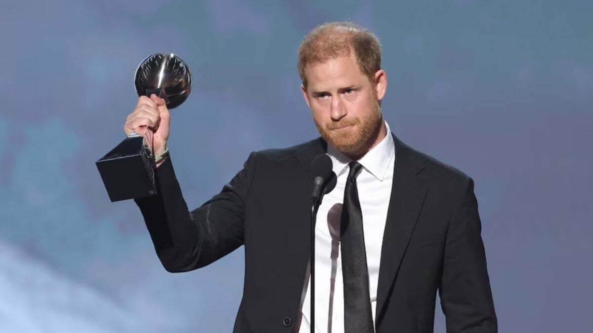 Prince Harry receives the Pat Tillman Award at 2024’s ESPY Awards