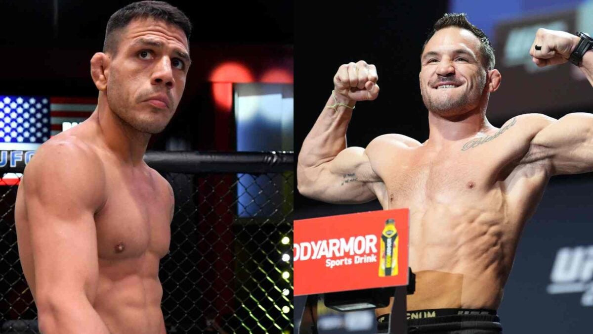 Michael Chandler responds to Rafael Dos Anjos' post