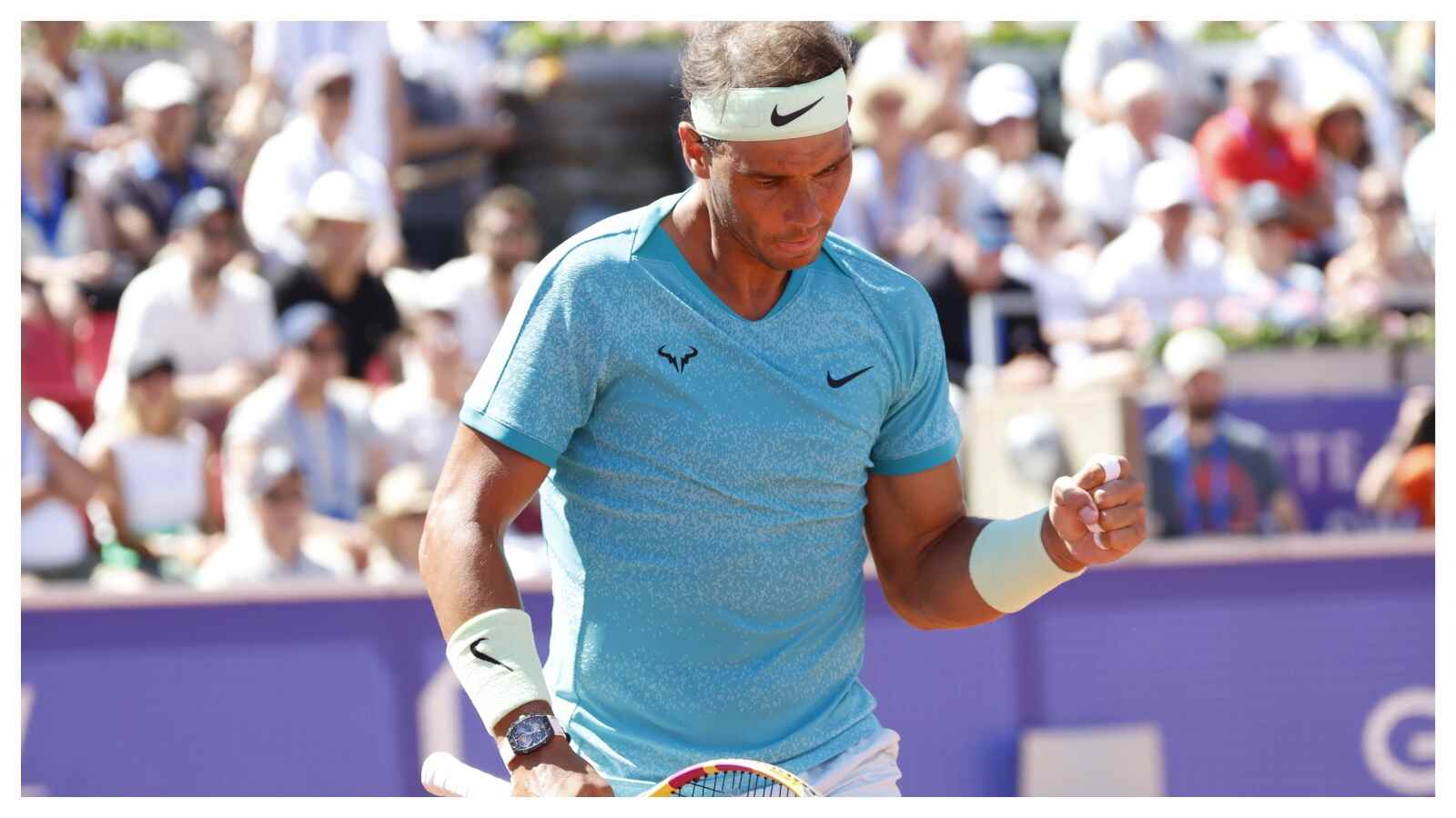 Rafael Nadal beats Duje Ajdukovic in an exciting matchup to enter his first ATP Final in over 2 years