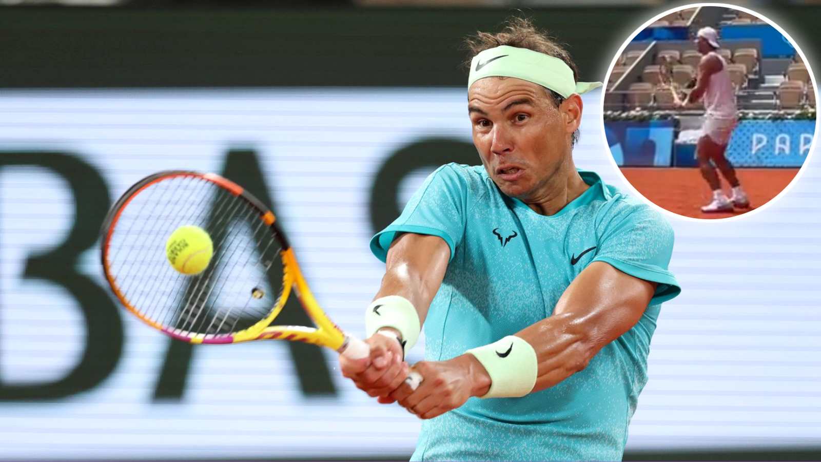 WATCH: Rafael Nadal back at Roland Garros as he kicks off practice sessions in pursuit of his third Olympic Gold