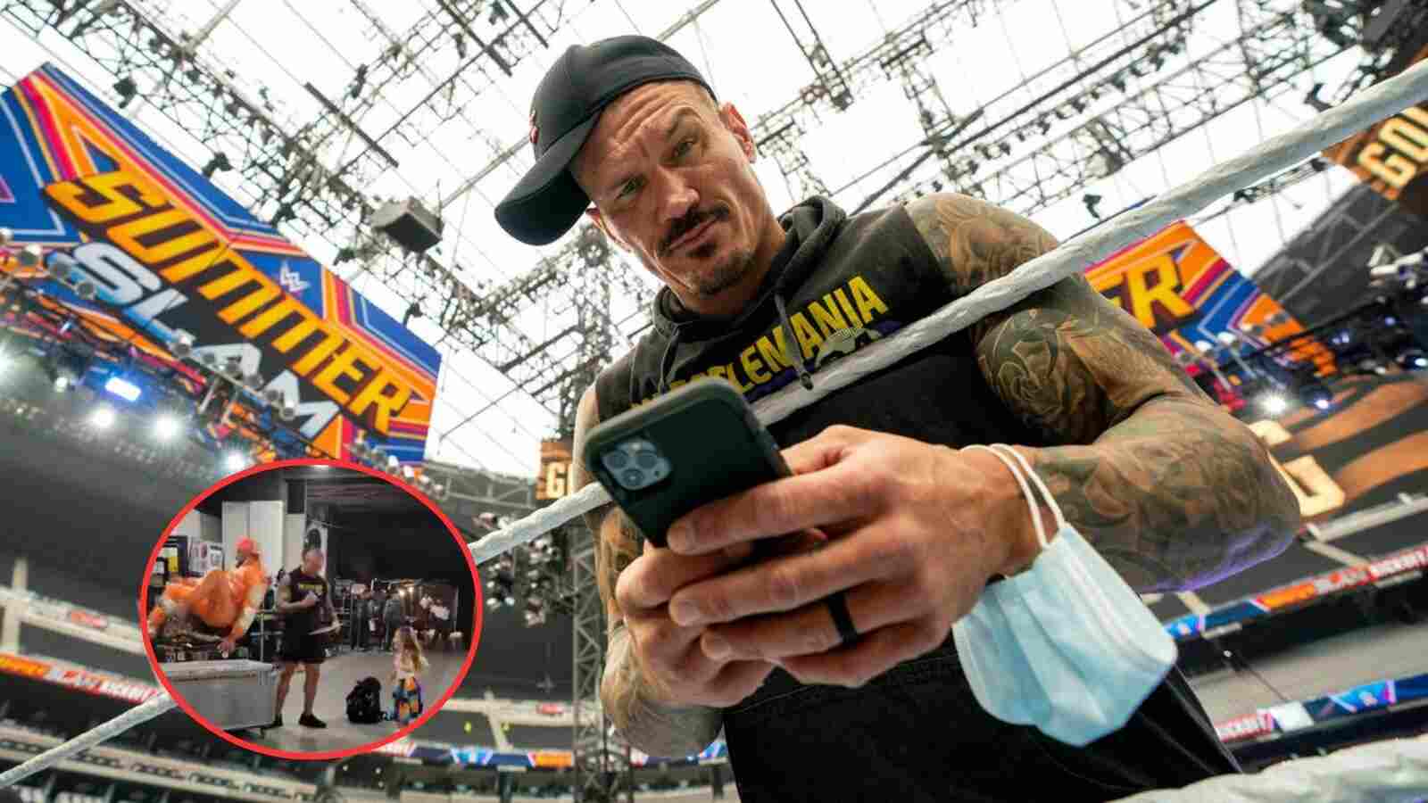 WATCH: Current WWE Champion ‘HILARIOUSLY’ fails to RKO Randy Orton despite using his daughter as a bait 