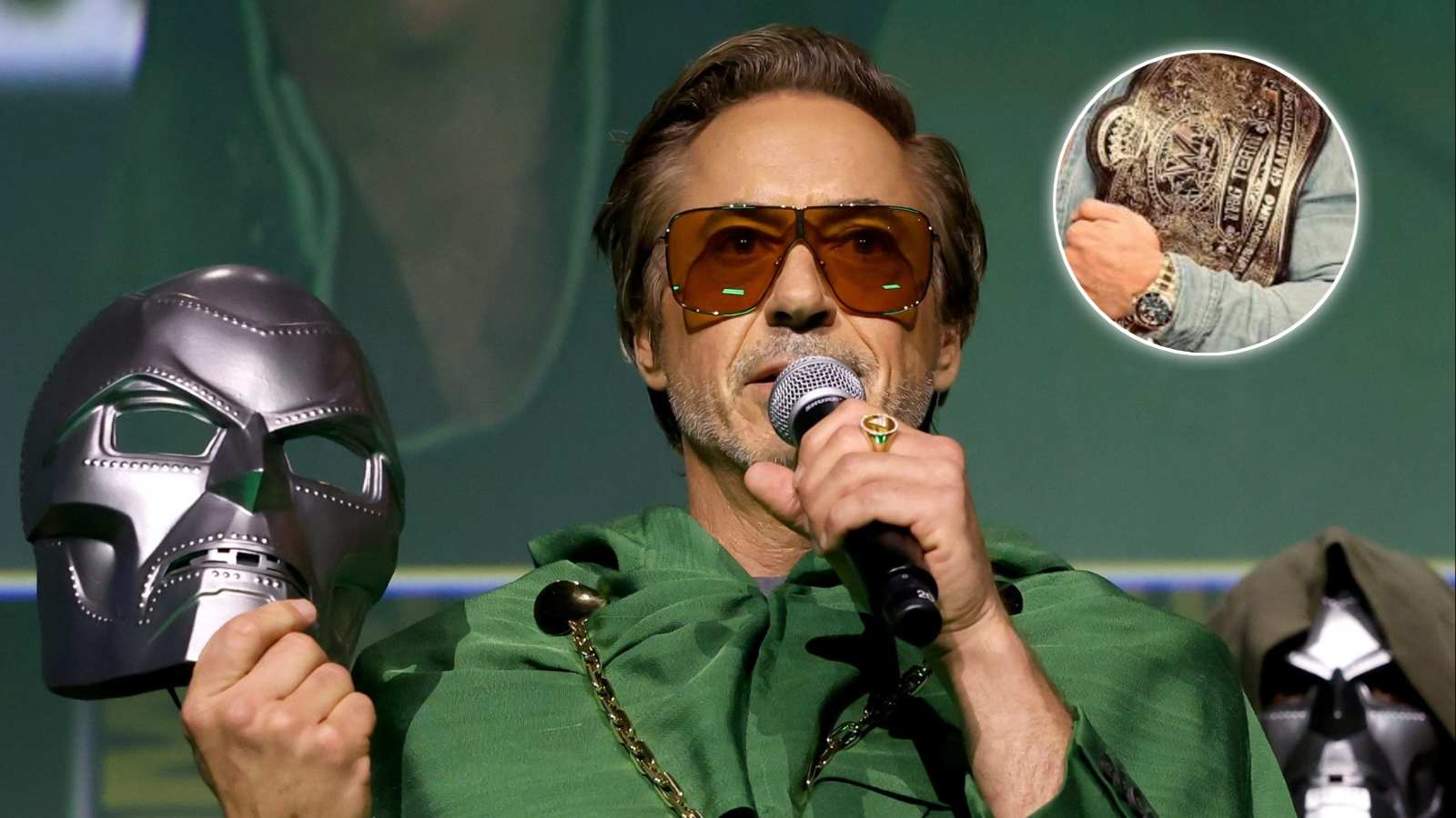 Former WWE champion gets hyped up after Robert Downey Jr. returns to Marvel as Doctor Doom