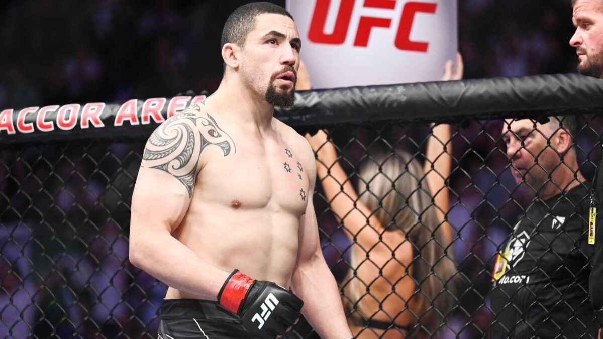 Robert Whittaker warns Tom Aspinall