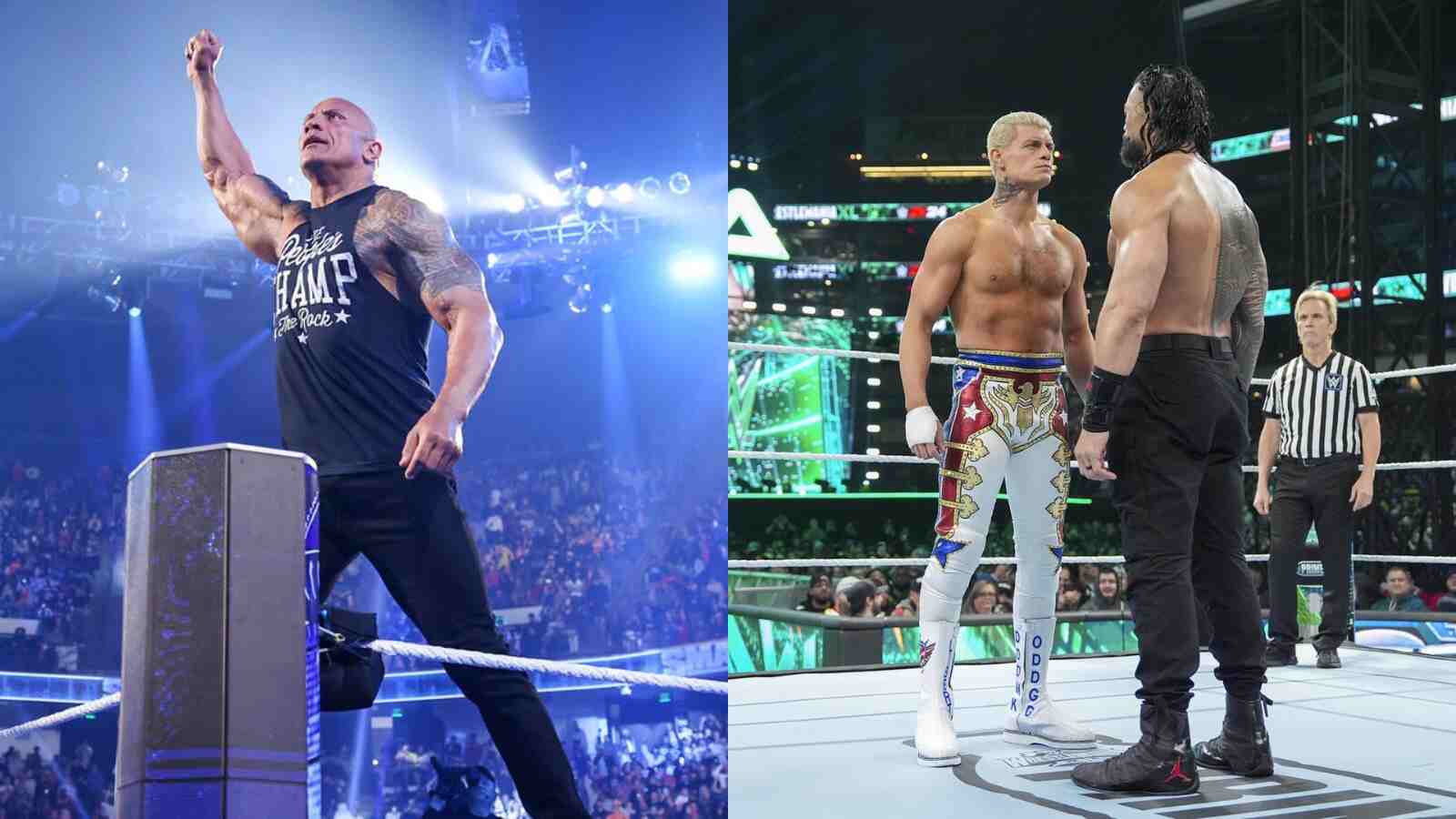 “Bugged the sh*t out of me,” The Rock reveals it was his idea to pivot to Roman Reigns vs. Cody Rhodes at WrestleMania XL