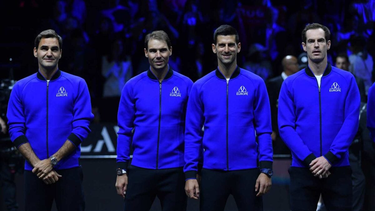 Roger Federer, Rafael Nadal, Novak Djokovic, Andy Murray