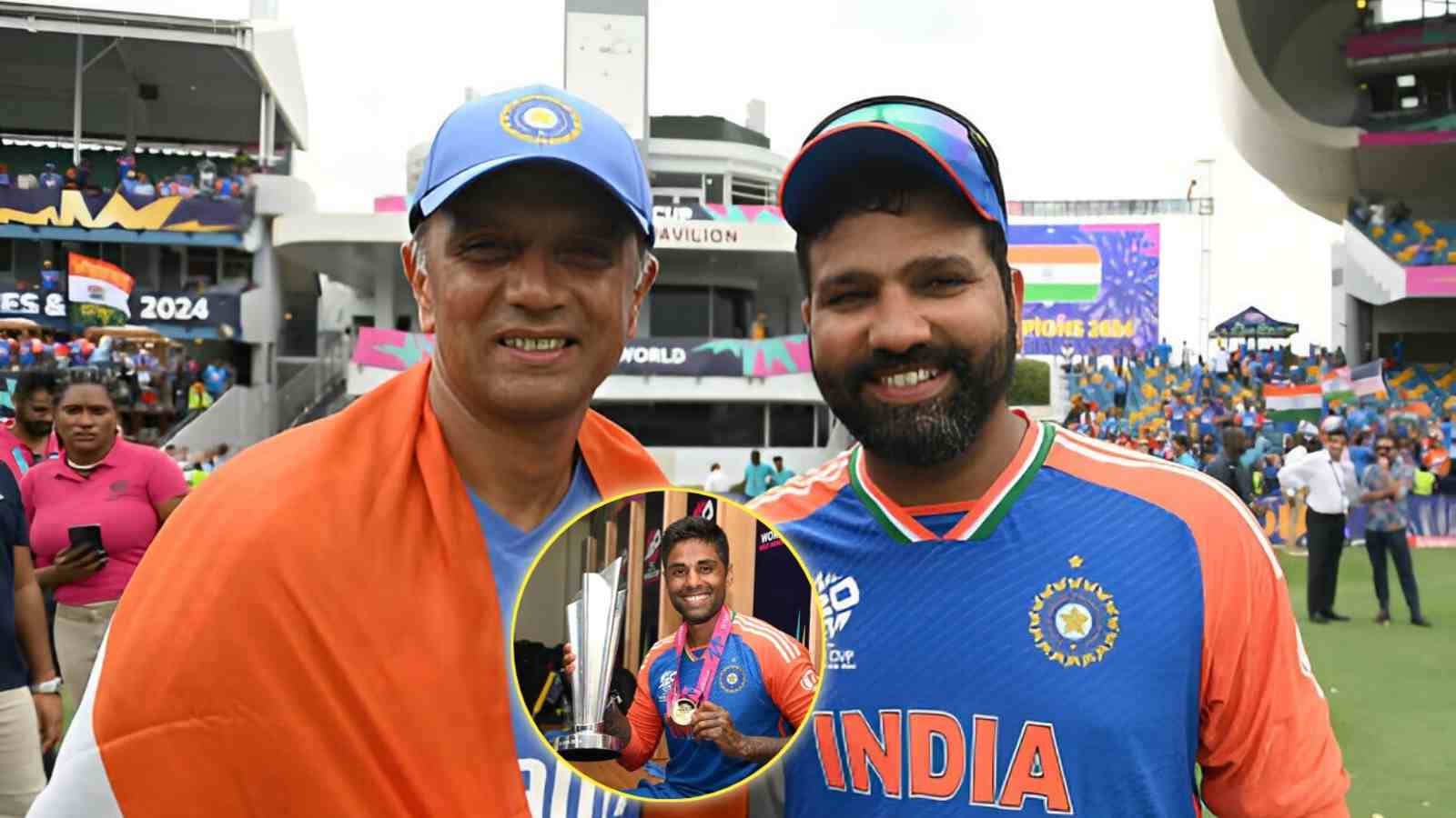 Suryakumar Yadav reveals how Rohit Sharma and Jay Shah convinced Rahul Dravid to carry on after the ODI World Cup 2023