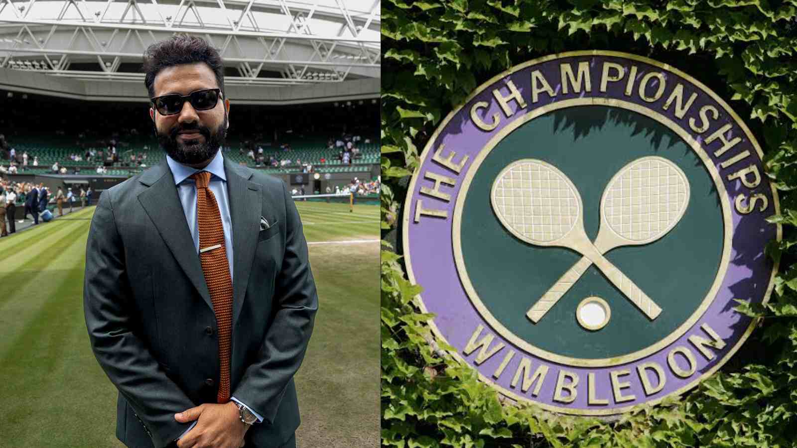 Rohit Sharma becomes the latest addition to the star-studded list in the hallowed Royal Box at Wimbledon