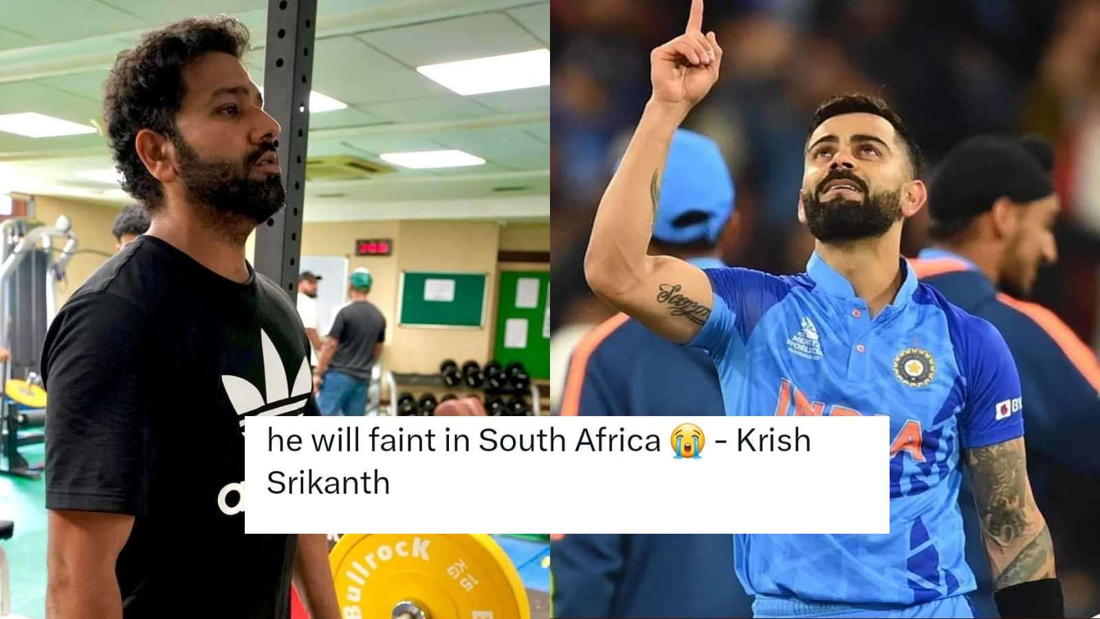 “He will faint in South Africa,” Kris Srikkanth issues stern warning for Rohit Sharma