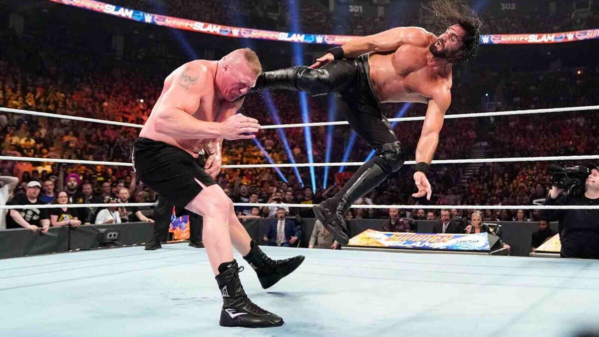 Seth Rollins vs. Brock Lesnar at SummerSlam