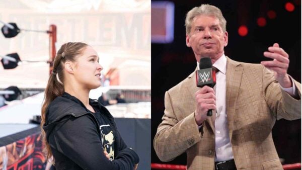 Ronda Rousey and Vince McMahon