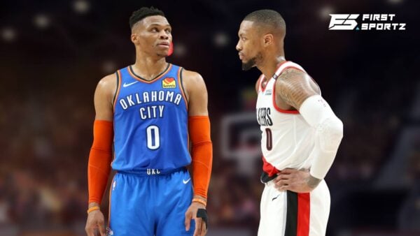 Russell Westbrook and Damian Lillard