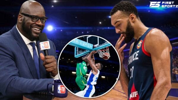 Shaquille O'Neal trolls NBA DPOY Rudy Gobert again after getting dunked on in Paris Olympics 2024