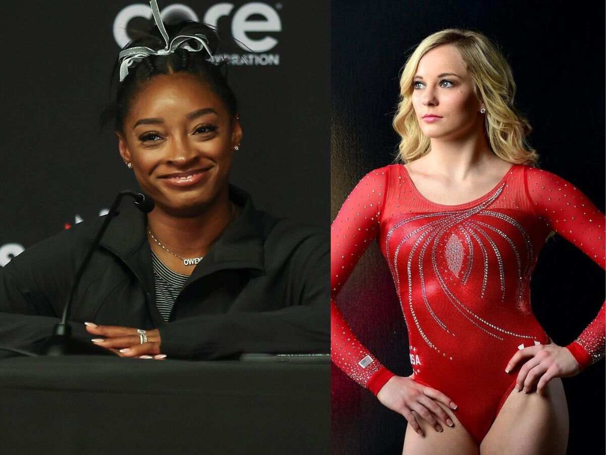 Simone Biles takes savage dig at MyKayla Skinner’s remark on Team USA’s “work ethic” after winning gold at Paris Olympics