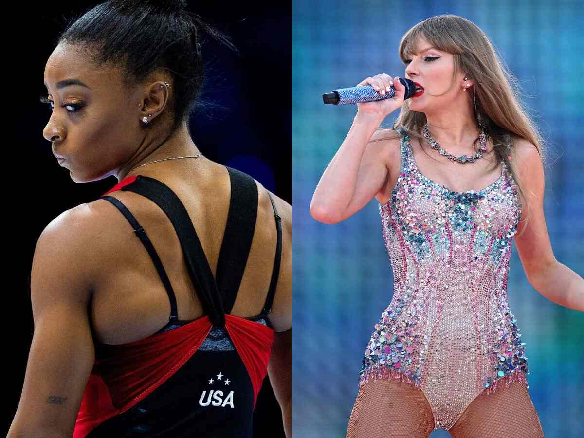 Simone Biles and Taylor Swift [Image Credit: Imago]