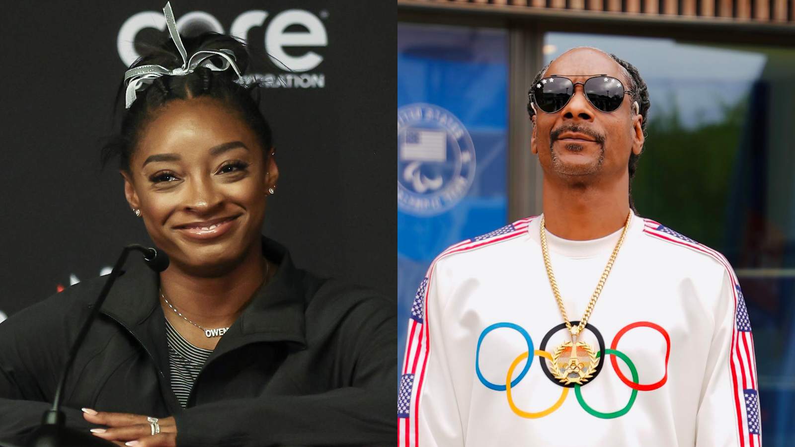 Snoop Dogg awkwardly confronted by Simone Biles’ mother during live broadcast of Paris Olympics