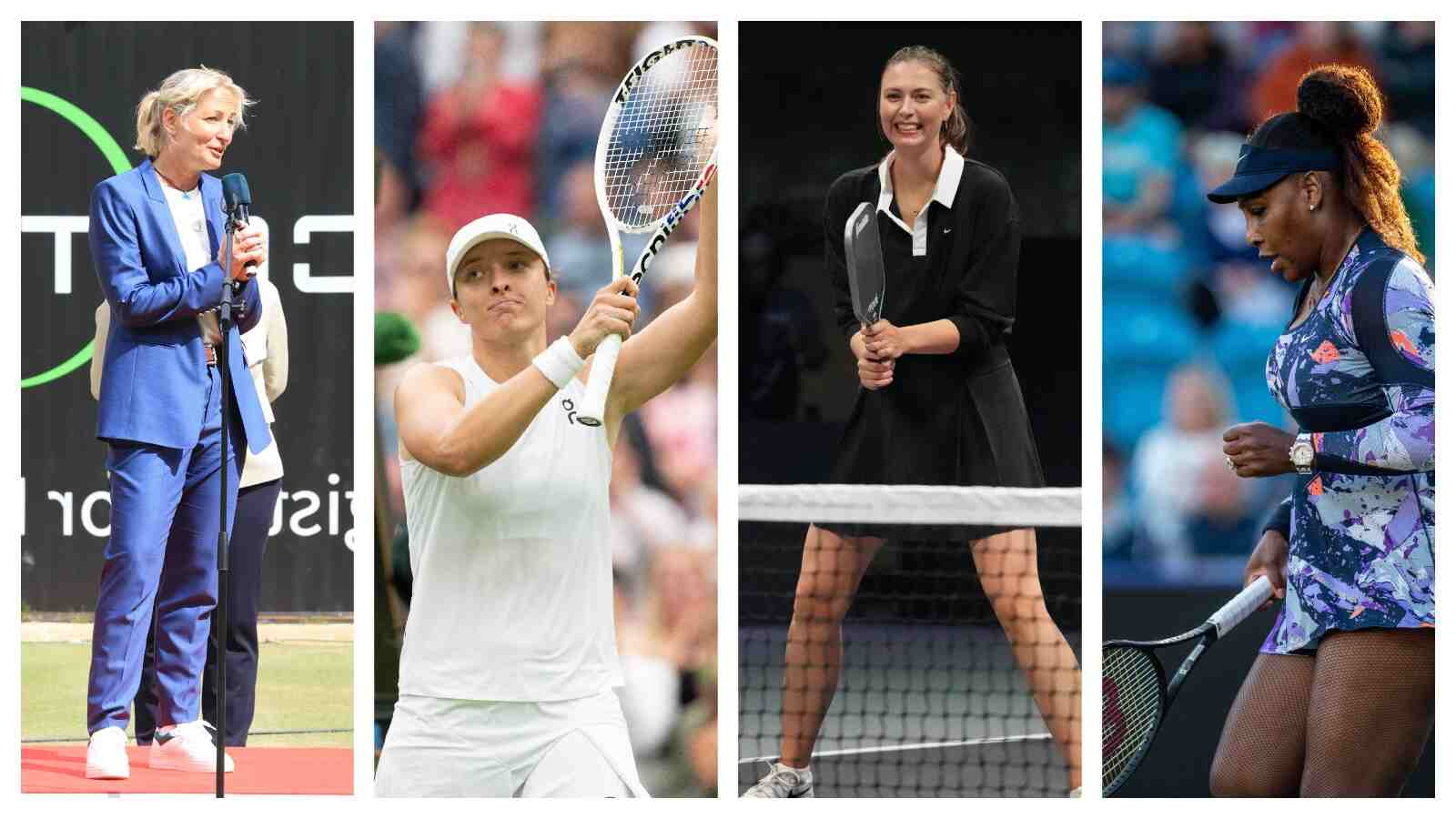 Iga Swiatek envisions a legendary invite list including Steffi Graf, Maria Sharapova, and Serena Williams