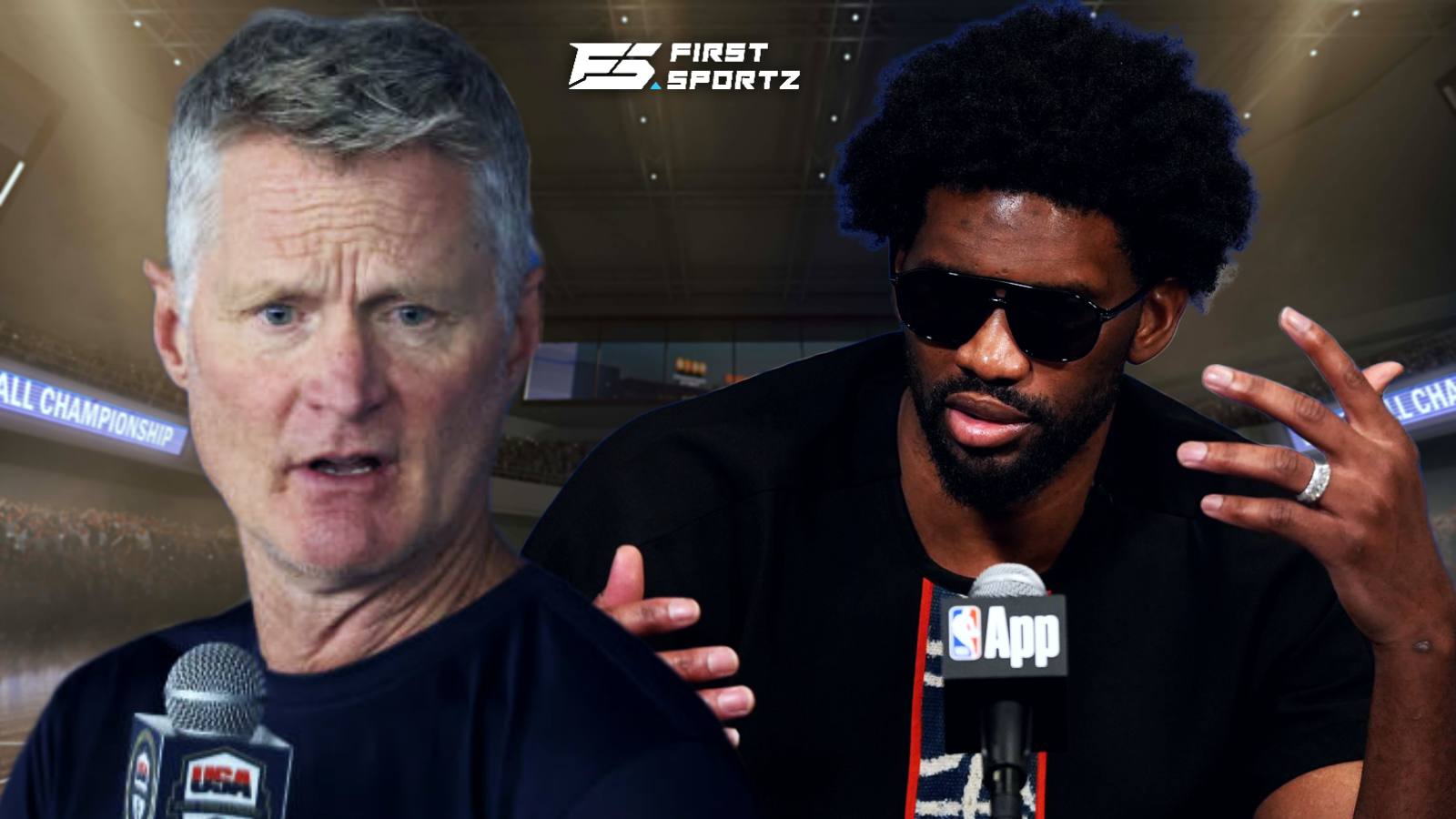 Snubbing AD and KD, Steve Kerr names Joel Embiid part of Team USA’s ‘Big 3’