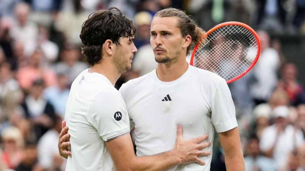 Taylor Fritz Alexander Zverev Wimbledon