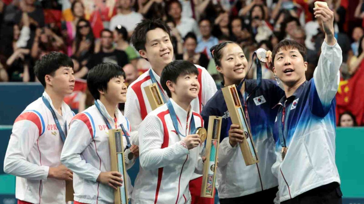 Paris Olympics Mixed Doubles Table Tennis