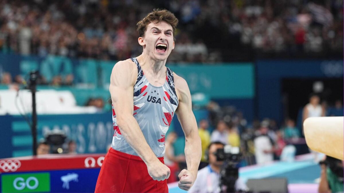 Team USA's first men's gymnastics medal in 16 years came after Stephen Nedoroscik's performance